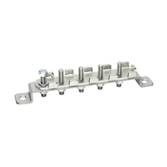 Mynd af Jarðskinna m/boltum M12   4+1