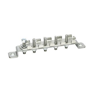 Mynd af Jarðskinna m/boltum M12   4+1