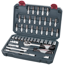 Mynd af Topplyklasett 1/4" 42 stk