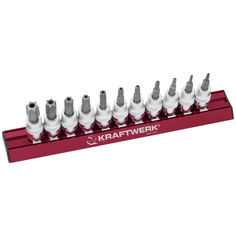 Mynd af Toppasett á sleða 3/8" T10-T60