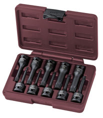 Mynd af Spline sett 1/2"  M4-M18 10stk
