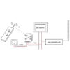 Mynd af Stjórneining RF Mono 10A IP20