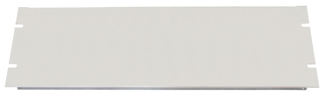 Mynd af Blindplata 19" 6U Grá