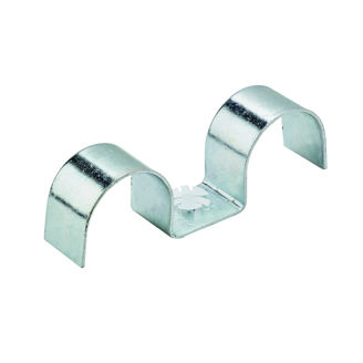 Mynd af Conduit clip 24mm tvöföld