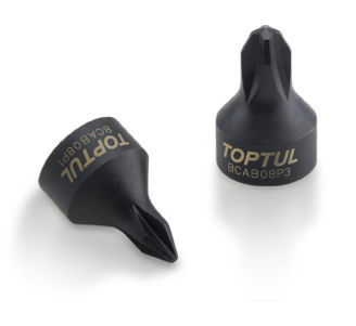 Mynd af Toppur 1/4"  Ph2 Svartur