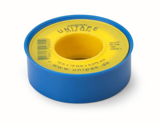 Mynd af Teflon Unitape 12m x 12mm x 0,075mm