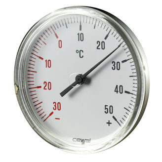 Mynd af Hitamælir 0-60°C - 80mm