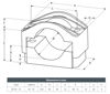 Mynd af Strengklemma 1x 50-75mm