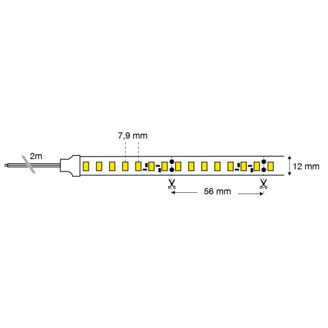 Mynd af LED-borði 25W IP20 3000K  5m