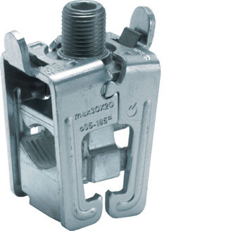 Mynd af Tengiklemma 185mm² Al/Cu fyrir 20/30x5/10 straumskinnu