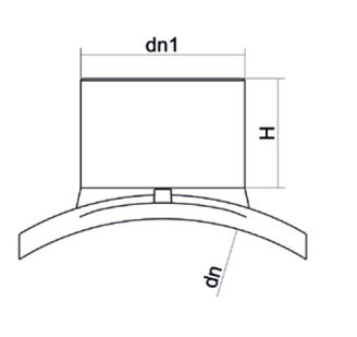Mynd af Suðu borbaula DN 160/63 - SDR 11