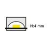 Mynd af LED-borði  4,3W IP67 3000K 10m