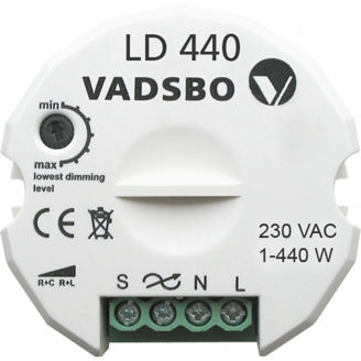 Mynd af Innfellidimmer í dós 440w