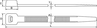 Mynd af Dragbönd  4,7x270mm LK2A Hv.