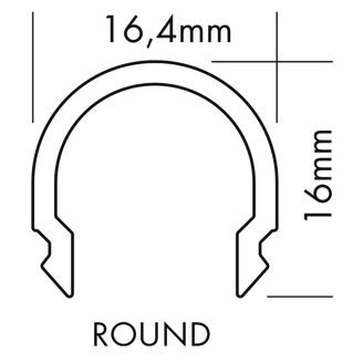 Mynd af Ljóshlíf S-line 60° Clear