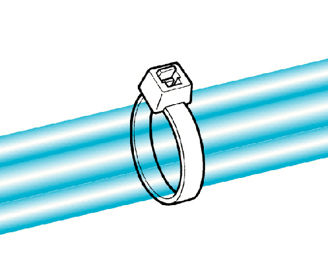 Mynd af Dragbönd  4,6x200mm T50R Hv.