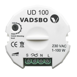 Mynd af Innfellidimmer í dós 100w
