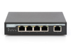 Mynd af PoE Sviss Gigabit 4p+1p Ul 65W