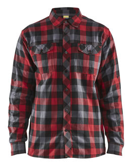 Mynd af BLÅKLÄDER Flannelskyrta
