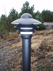 Mynd af Katla útistaur 350mm Svartur