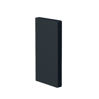 Mynd af Endaplata BRP 65x130mm Sv.