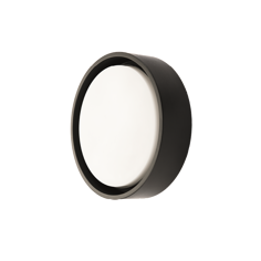 Mynd af Frame Round LED loft-/veggljós Svart