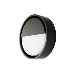 Mynd af Frame Round veggljós Svart