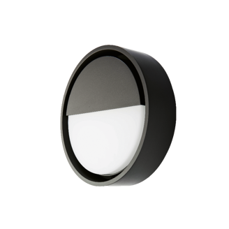 Mynd af Frame Round veggljós Svart