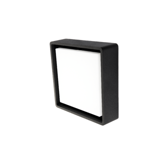 Mynd af Frame Square LED loft-/veggljós Svart