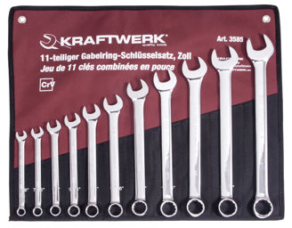 Mynd af Fastlyklasett 11stk 3/8-1"