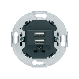 Mynd af Hleðslutengill 1930 2xUSB 3,0A Sv.