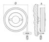 Mynd af  Brunaslanga 19mm - 25m