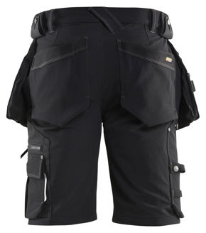 Mynd af BLÅKLÄDER Vinnustuttbuxur 4-Way Stretch