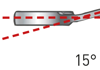 Mynd af Fastur lykill  1/4" L126mm