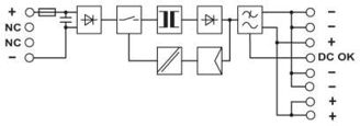 Mynd af DC/DC breytir MINI-PS 12-24VDC
