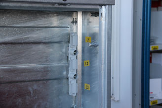 Mynd af Skinnustoð viðgerð. KSST 36CDC