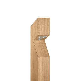 Mynd af Ljóspolli Bollard Iroko 3K