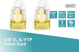 Mynd af Tengisnúra Cat6A 3m Blá