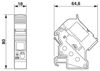 Mynd af Tengill RJ45 á DIN Cat6A