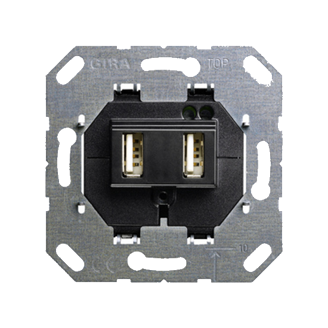 Mynd af Gira USB hleðslutengill 3A