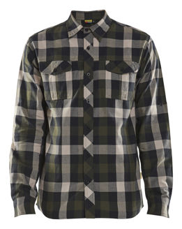 Mynd af BLÅKLÄDER Flannelskyrta