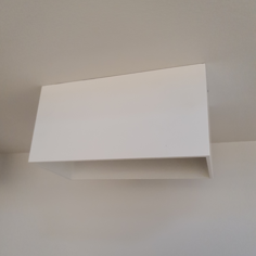 Mynd af Loftkubbur 20x10 hvítur