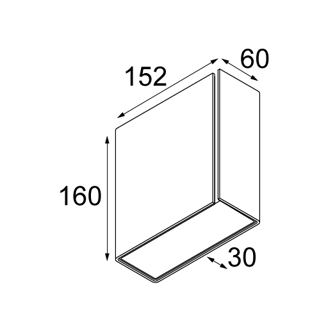 Mynd af Modular Split Medium Svart/Gyllt
