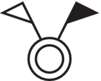 Mynd af Þrýstirofi 2f. m. klóm NO/NC