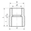 Mynd af PP-R FS Minnkun 75x50mm