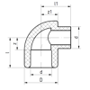 Mynd af PP-R FS Nippil Hné 25mm