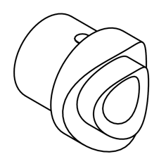 Mynd af PP-R FS Söðull 75x25mm