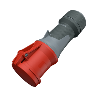 Mynd af CEE Hulsa 400V 5p.  IP44 63A