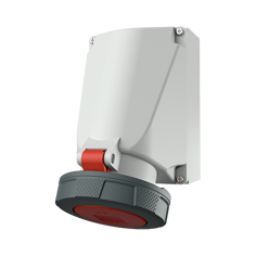 Mynd af CEE Veggtengill 400V IP67 125A