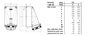 Mynd af CEE Veggtengill 400V IP67 125A